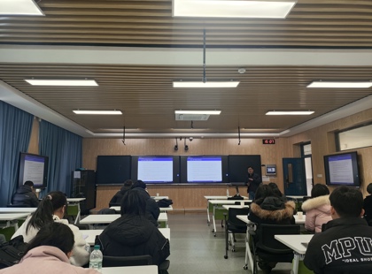 集美大学张剑文教授来校讲学暨第38期“数觽讲坛”