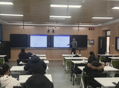 深圳大学杜力力教授来校讲学暨第39期“数觽讲坛”
